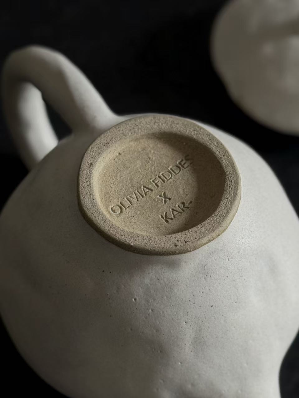 Olivia Fiddles x kar Collaboration Teapot
